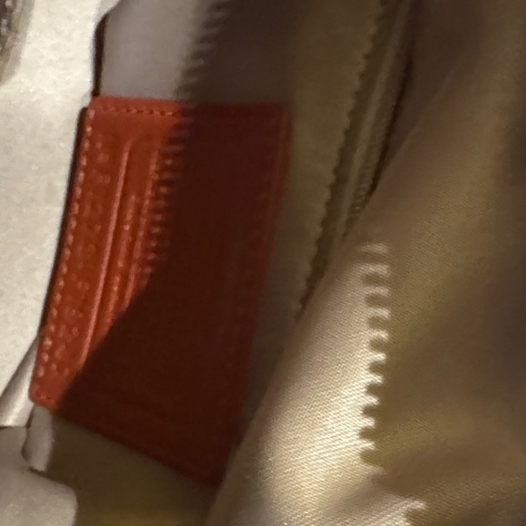 Vintage Coach Vibrant Orange Leather Satchel - Picture 4 of 5